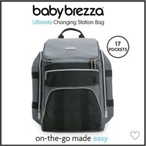 LNWOT Baby Brezza diaper bag backpack